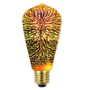3D Firework LED Bulb