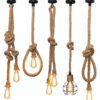 Rope Pendant Light