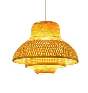 Bamboo Pendant Light Bedroom Interior Decoration Lighting