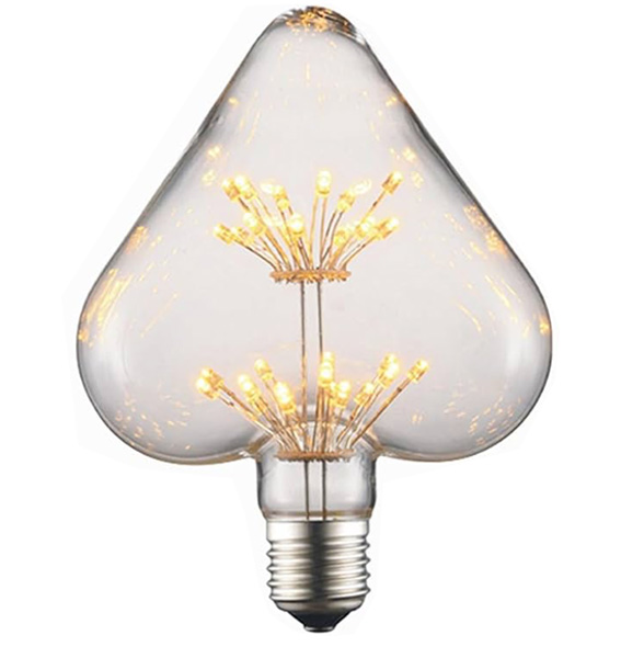 Gypsophila Light Bulbs Heart-shaped