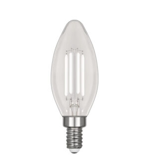 White Filament Light Bulb