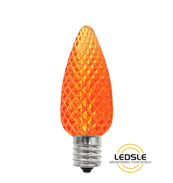 Red LED Filament Bulb