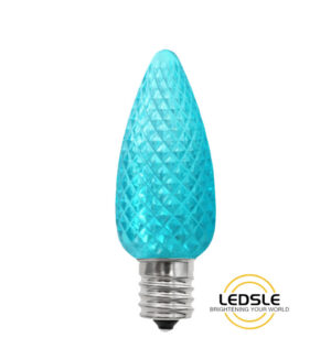 Cyan C9 Filament Bulbs