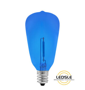 Blue ST38 Filament Bulbs