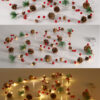 Pine Cone Christmas String Lights