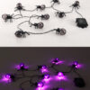 LED Battery-operated Spider Halloween Lights