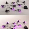 LED Battery-operated Spider Halloween Lights